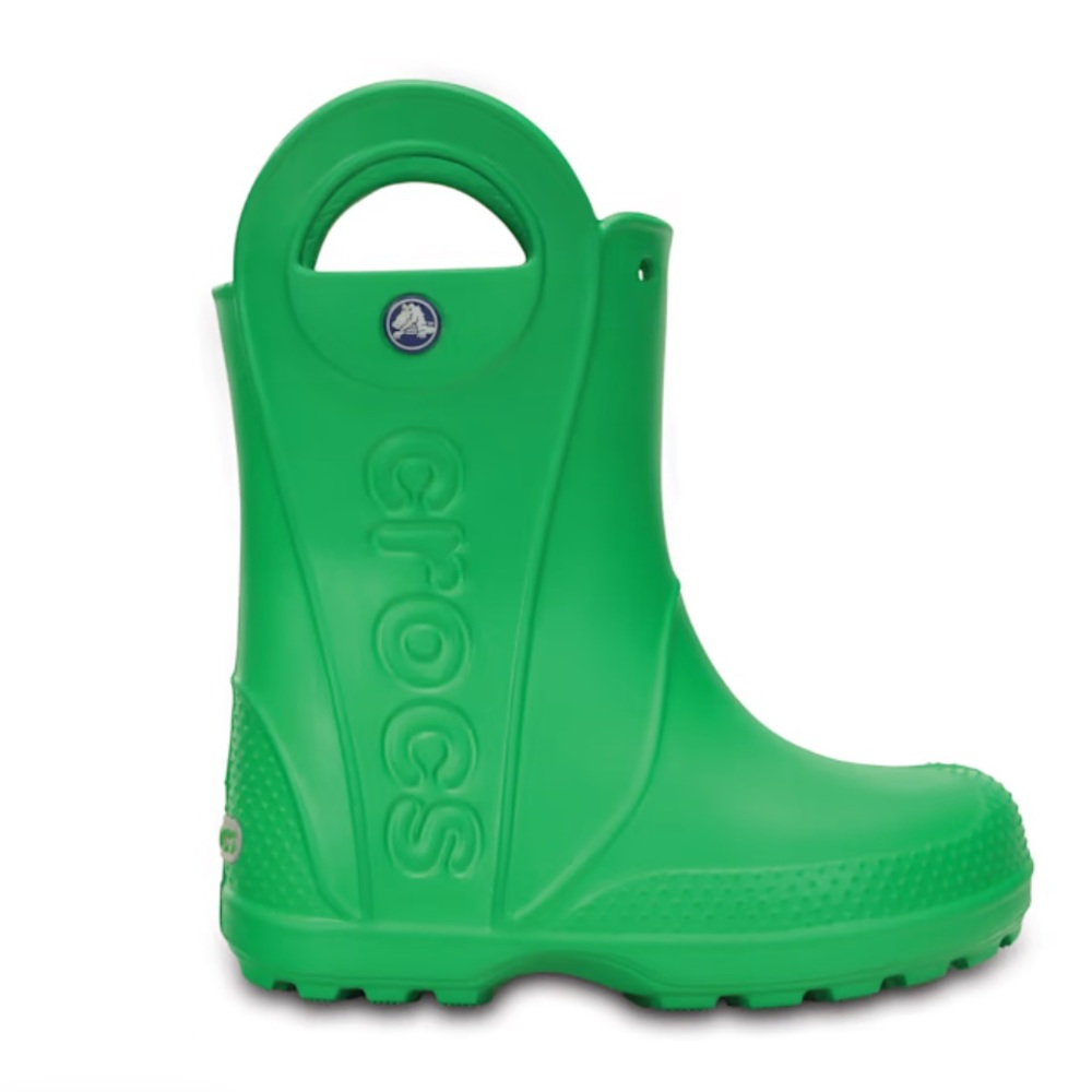 BNWT Children’s Crocs size 11 green rain boots